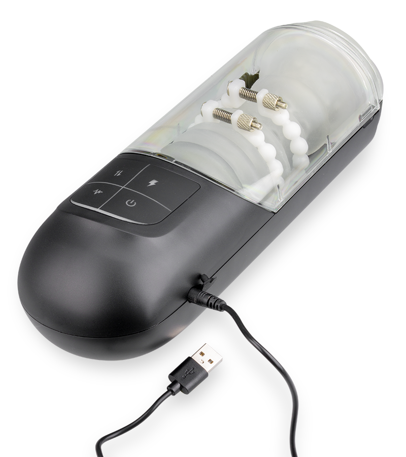 Loch Ness vibrating and thrusting masturbator