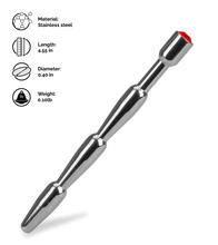 Load image into Gallery viewer, Long rhinestone urethra plug