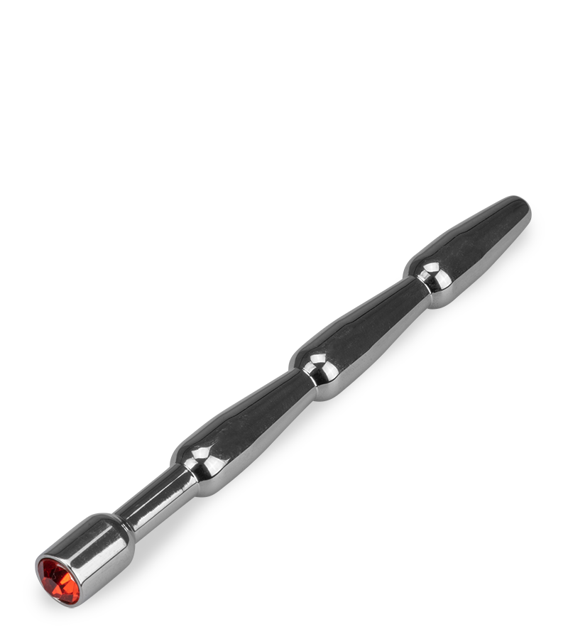 Long rhinestone urethra plug
