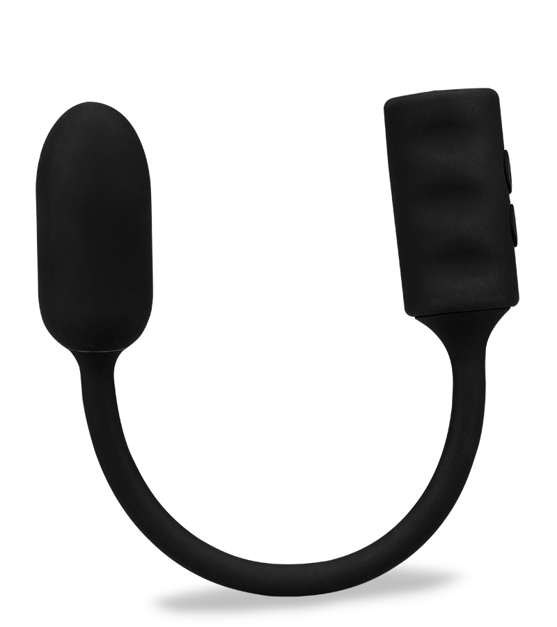 Looping remote-controlled vibrating stimulator