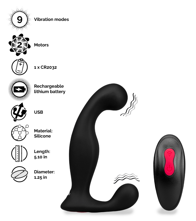 Lord remote-controlled prostate stimulator