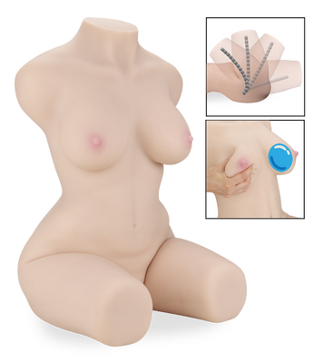 Lorena sex torso with gel-filled breasts 41.00 lb