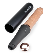 Load image into Gallery viewer, Love Bat thrusting and vibrating dildo with clit stimulator