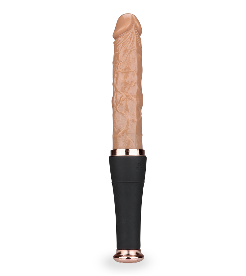 Love Bat thrusting and vibrating dildo with clit stimulator