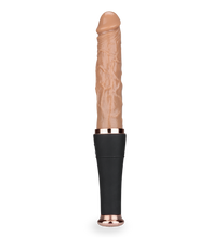 Load image into Gallery viewer, Love Bat thrusting and vibrating dildo with clit stimulator