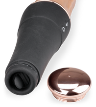 Load image into Gallery viewer, Love Bat thrusting and vibrating dildo with clit stimulator