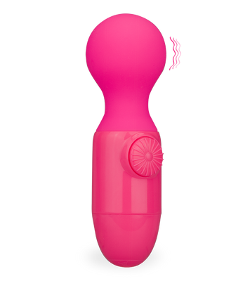 Love Wave rechargeable small wand vibrator