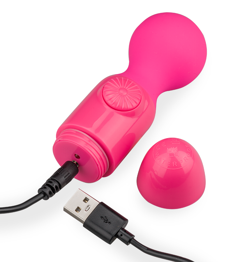 Love Wave rechargeable small wand vibrator