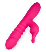 Load image into Gallery viewer, Love Zone thrusting and vibrating rabbit vibrator