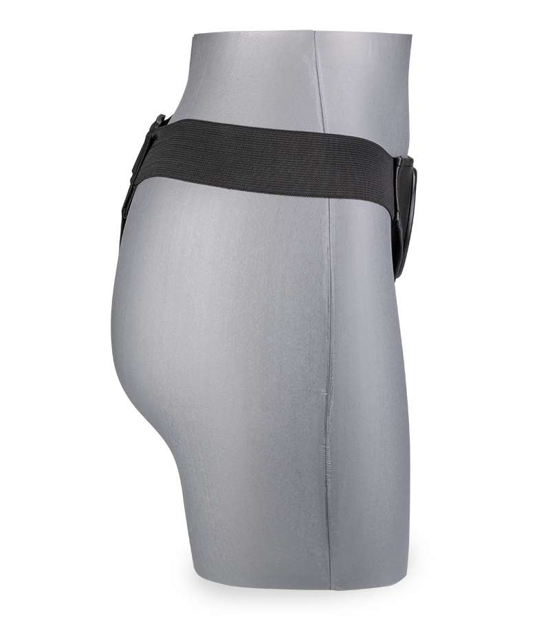 Lovebelt harness for suction-cup dildos