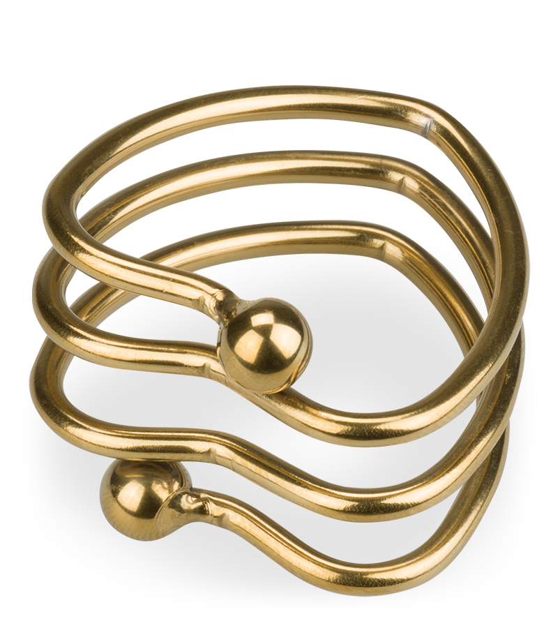 Loving Heart metal cock ring