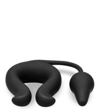 Load image into Gallery viewer, Lucifer vibrating cock ring with butt plug