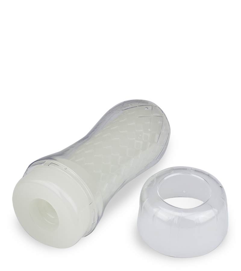 Lumino glow-in-the-dark ribbed masturbator