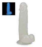 Lumino glow-in-the-dark suction-cup dildo 7.50 inches