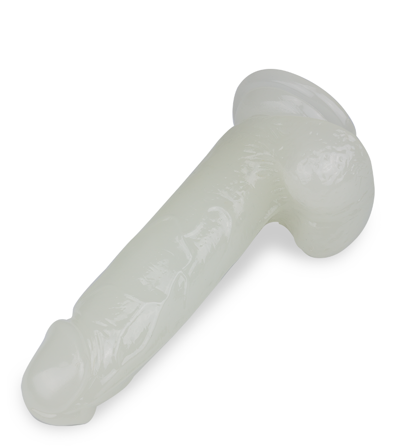 Lumino glow-in-the-dark suction-cup dildo 7.50 inches