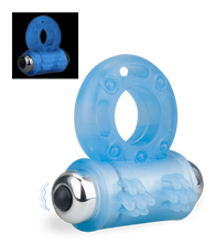 Load image into Gallery viewer, Lumino glow-in-the-dark vibrating cock ring