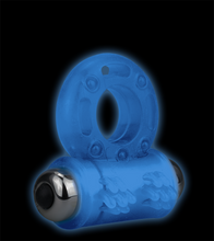 Load image into Gallery viewer, Lumino glow-in-the-dark vibrating cock ring