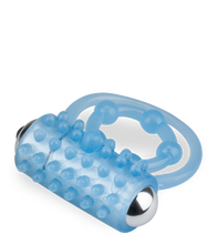 Load image into Gallery viewer, Lumino glow-in-the dark vibrating double cock ring