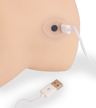 Load image into Gallery viewer, Lyra vibrating and thrusting ass masturbator 19 lb