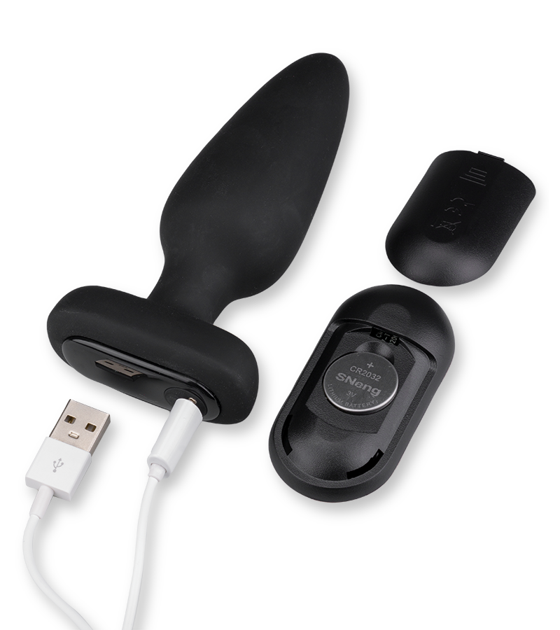 Mars remote control vibrating butt plug