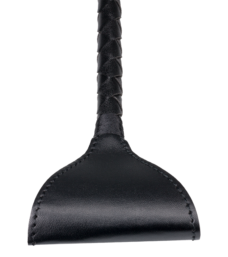 Masked BDSM riding crop