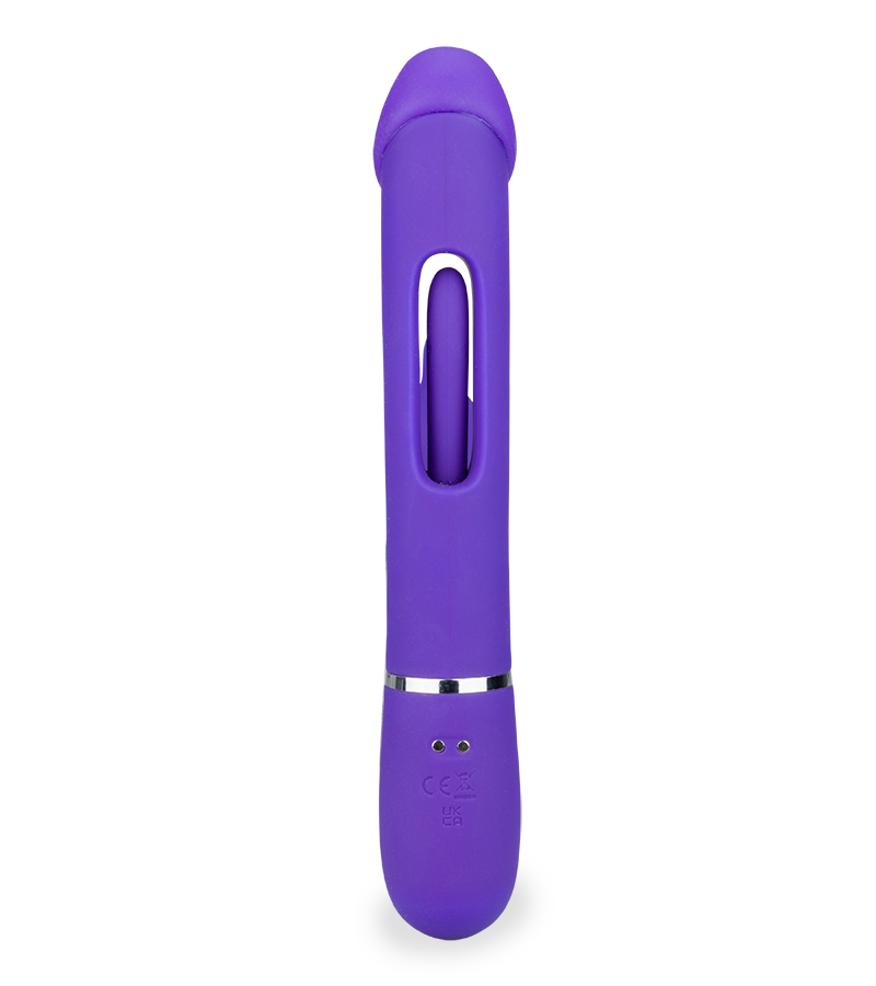 Master G-spot tapping rabbit vibrator
