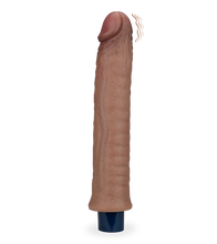 Load image into Gallery viewer, Matteo silicone vibrating dildo 8.75 inches