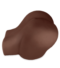 Load image into Gallery viewer, Mega-sized black ass and vagina masturbator 22 lb