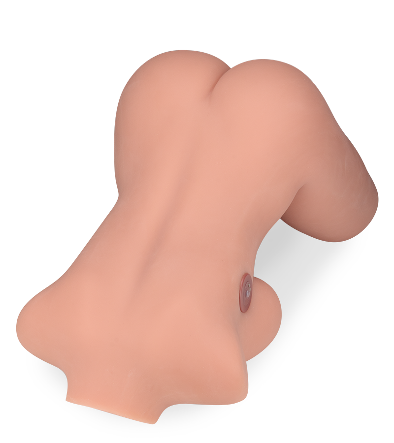 Melina trans sex torso with anus and vibrating thrusting penis  22.00 lb