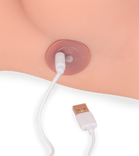 Load image into Gallery viewer, Melina trans sex torso with anus and vibrating thrusting penis  22.00 lb