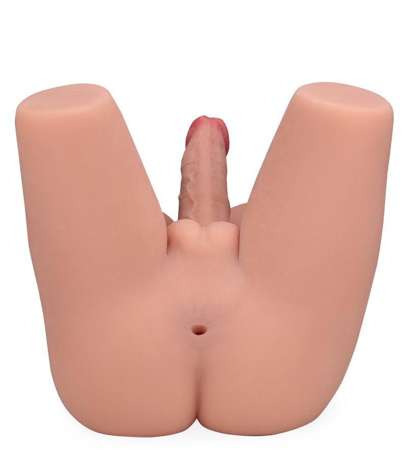 Melina trans sex torso with anus and vibrating thrusting penis  22.00 lb