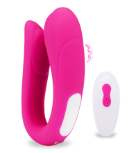 Load image into Gallery viewer, Mermaid remote controlled couple&#039;s vibrator