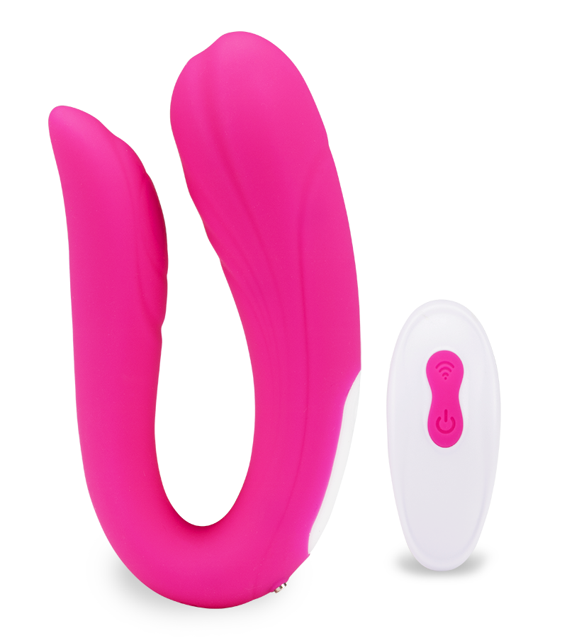 Mermaid remote controlled couple&#039;s vibrator