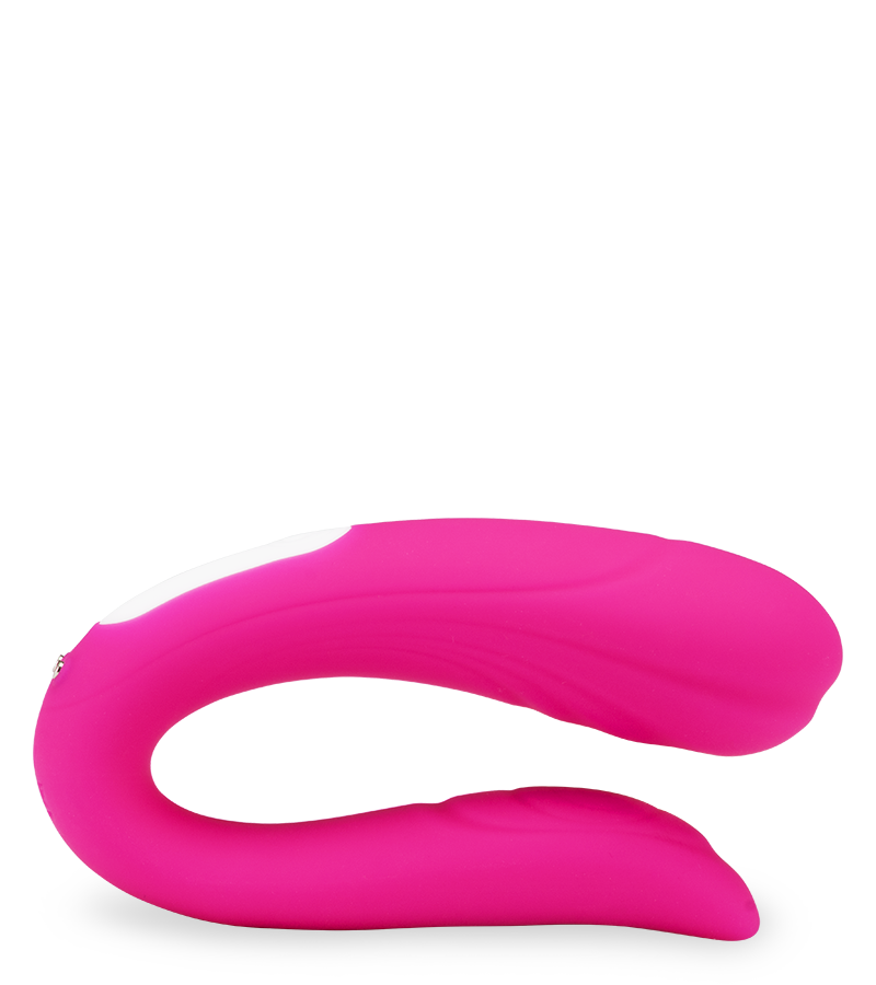 Mermaid remote controlled couple&#039;s vibrator