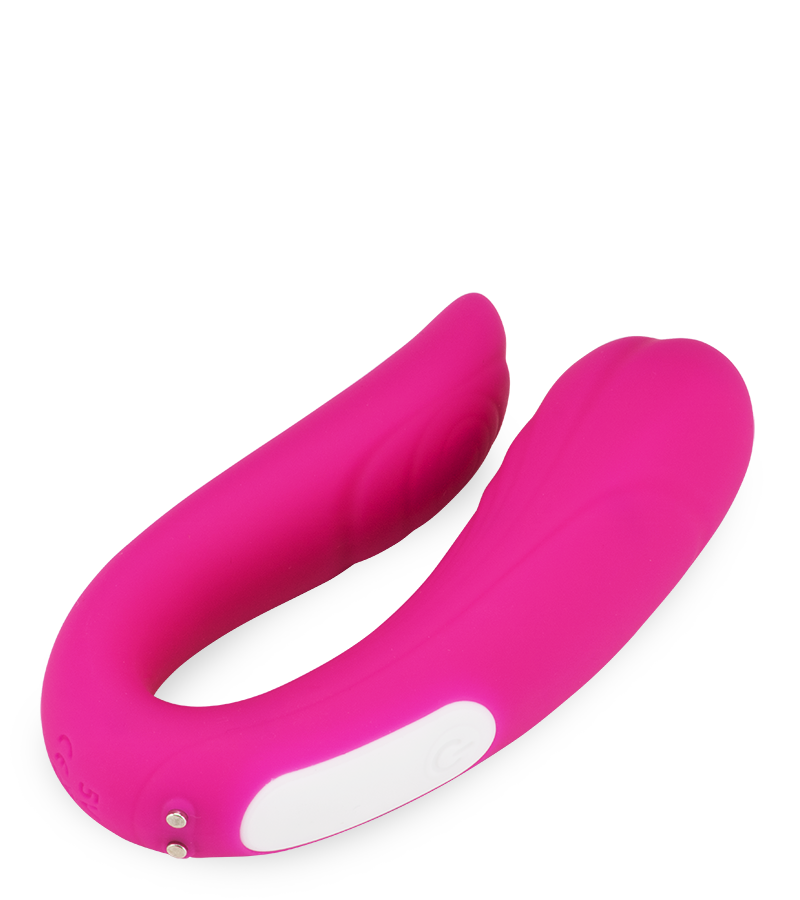 Mermaid remote controlled couple&#039;s vibrator