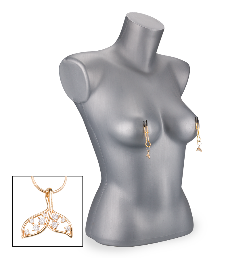 Mermaid Tails nipple clamps