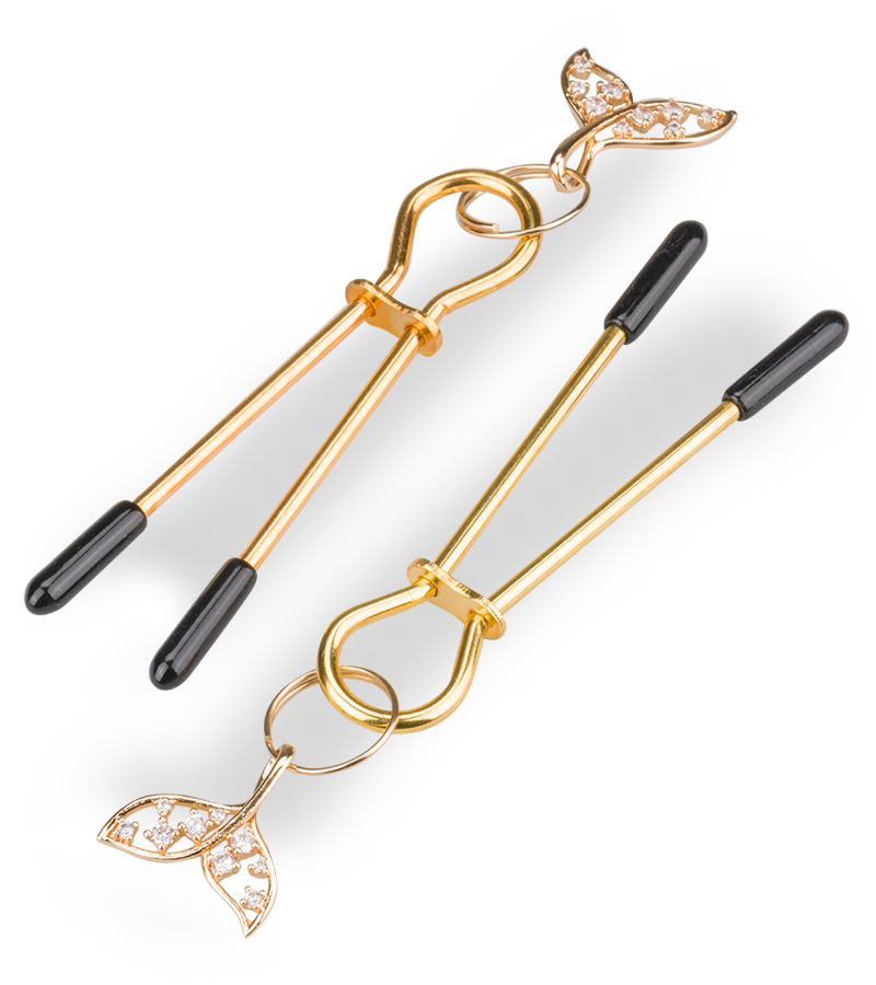 Mermaid Tails nipple clamps