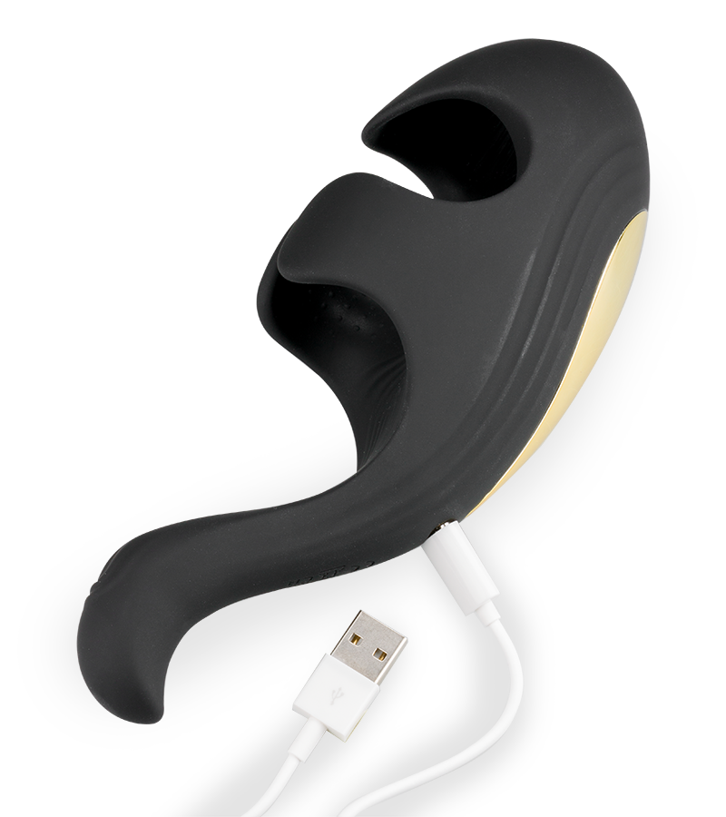 Milano vibrating and throbbing masturbator