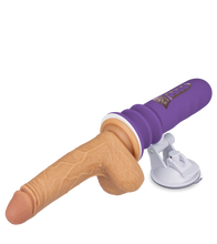 Load image into Gallery viewer, Mini sex machine with thrusting suction cup dildo
