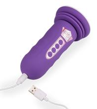 Load image into Gallery viewer, Mini sex machine with thrusting suction cup dildo