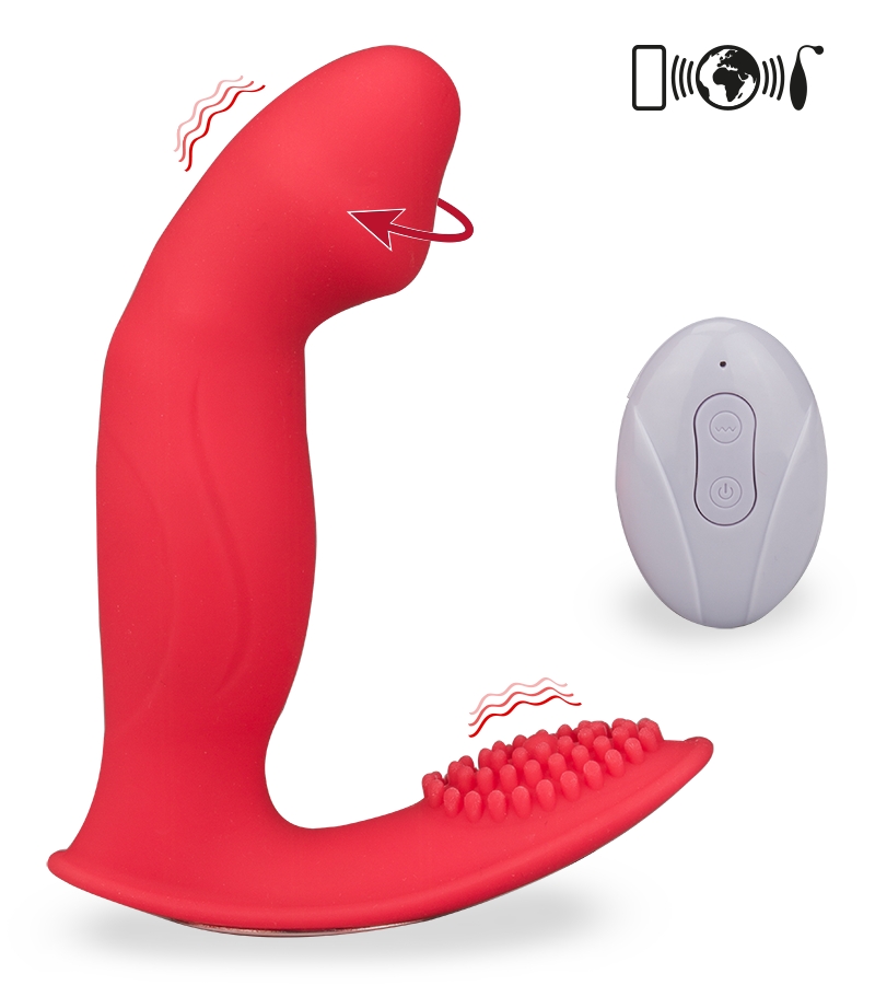 Mister P app-controlled prostate stimulator