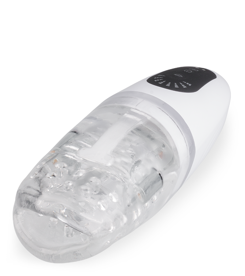 Mistress vibrating blowjob masturbator