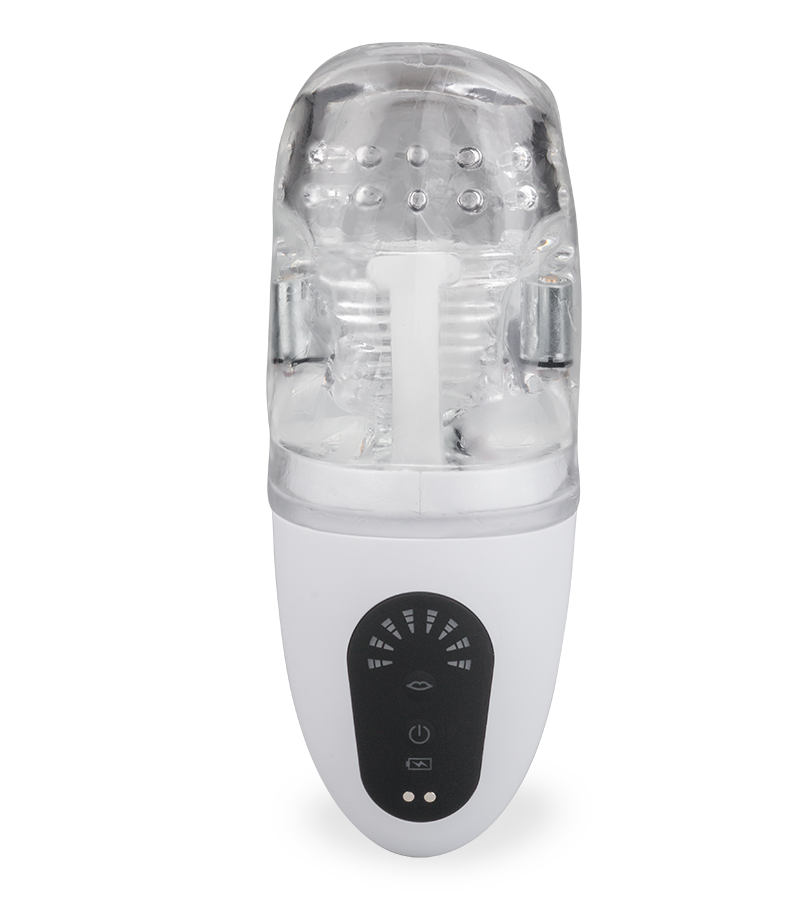 Mistress vibrating blowjob masturbator