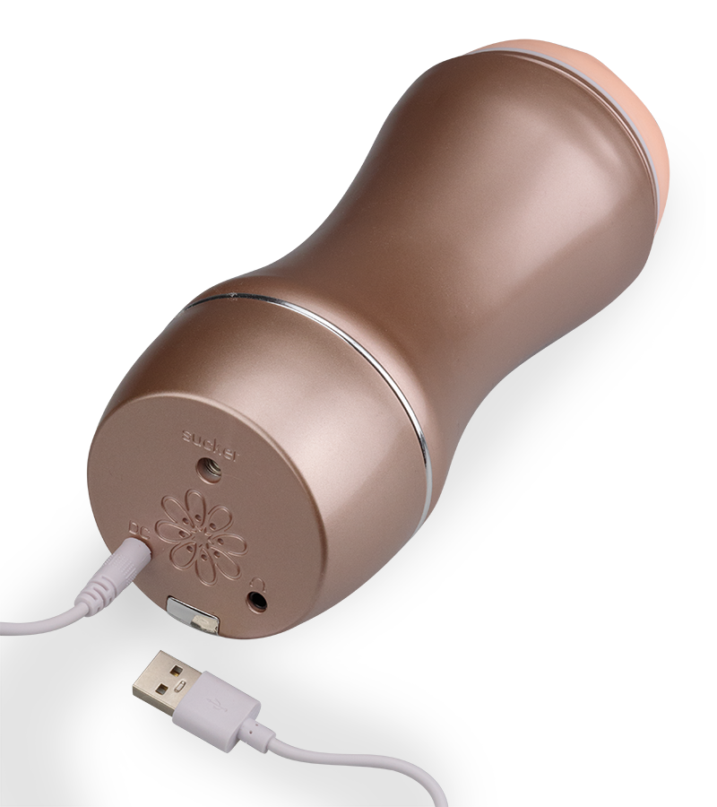 Monday vibrating vagina masturbator with audio feature