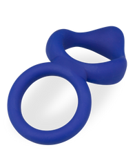 Load image into Gallery viewer, Moon silicone double cock ring