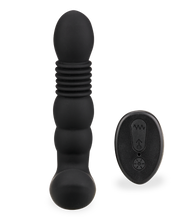 Load image into Gallery viewer, Mox vibrating and thrusting heated butt plug