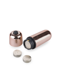 Load image into Gallery viewer, Mr. Pleasure vibrating glass rabbit dildo