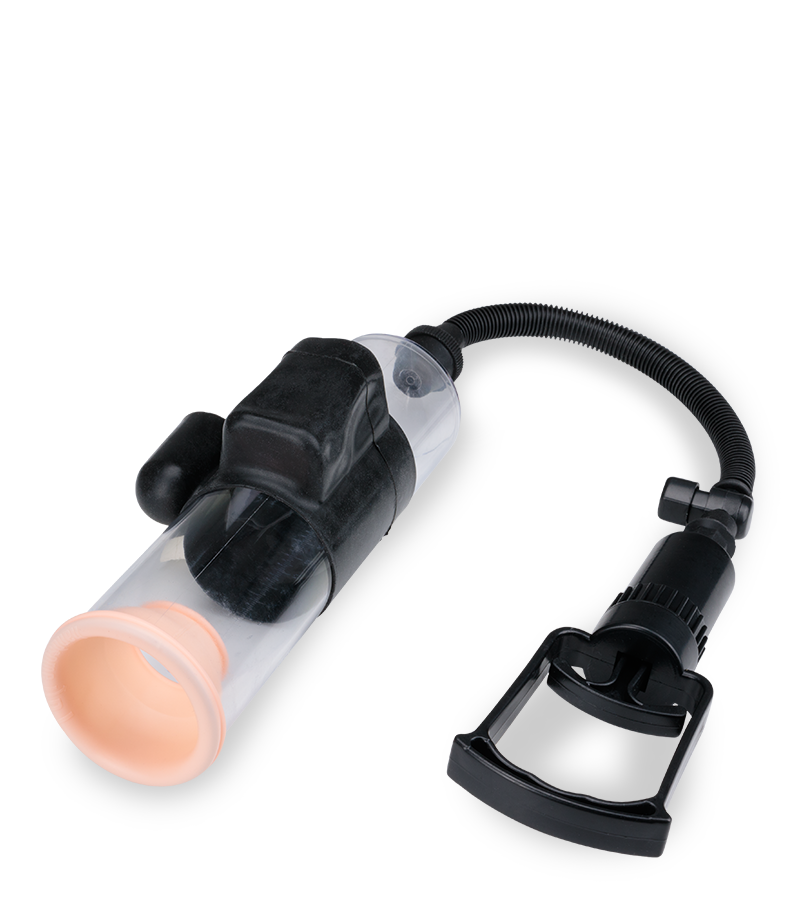 Multifunctional vibrating penis-enhancing pump