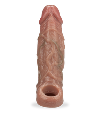 Load image into Gallery viewer, Nael large and veiny silicone cock sleeve