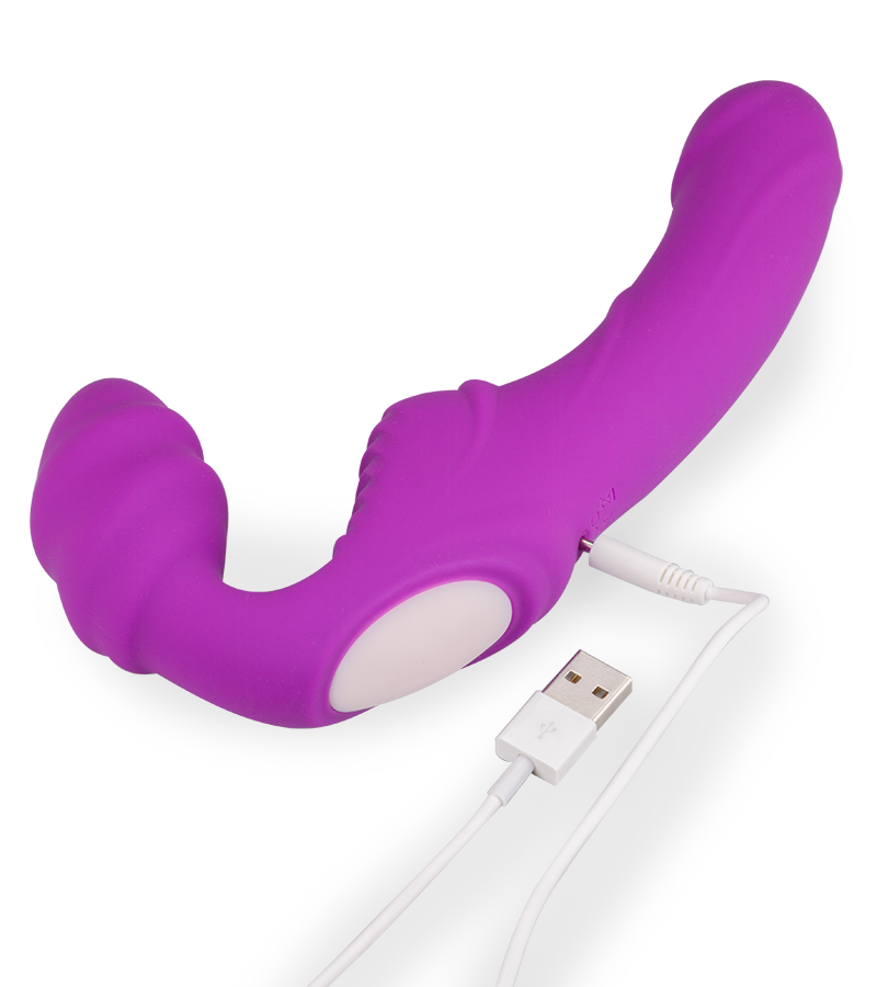 Nana harness-free remote-controlled strap-on dildo